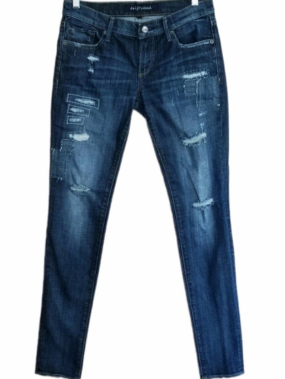 Driftwood Distressed Skinny Jeans
